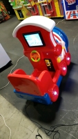 KIDDIE RIDE TRAIN RED WHT BLU W/ LCD PANEL GAME BRAND NEW L@@K!! - 2