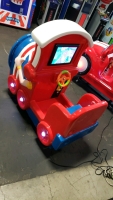 KIDDIE RIDE TRAIN RED WHT BLU W/ LCD PANEL GAME BRAND NEW L@@K!! - 3