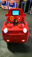KIDDIE RIDE RED RACE CAR W/ LCD PANEL GAME BRAND NEW L@@K!! - 3