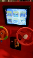KIDDIE RIDE RED RACE CAR W/ LCD PANEL GAME BRAND NEW L@@K!! - 5