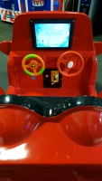 KIDDIE RIDE RED RACE CAR W/ LCD PANEL GAME BRAND NEW L@@K!! - 6