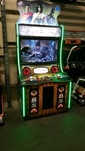 INJUSTICE DC SUPER HERO'S RAW THRILLS ARCADE GAME