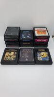 ATARI 2600 SYSTEM W/ 38 GAME CARTS, MANUALS (39) 5 JOYSTICK CONTROLLERS, 1 POINT MASTER CONTROL, 4 PADDLE CONTROLLERS - 3