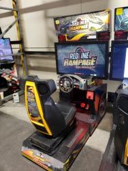 REDLINE RAMPAGE DX MOTION RACING ARCADE GAME #1