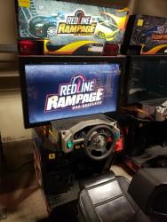 REDLINE RAMPAGE DX MOTION RACING ARCADE GAME #2