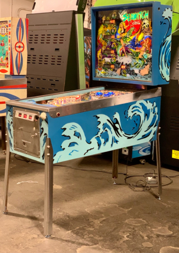 SEAWITCH PINBALL MACHINE CLASSIC STERN 1980