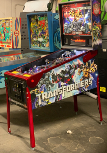 TRANSFORMERS LIMITED EDITION PINBALL MACHINE STERN 2011