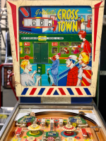 CROSS TOWN ELECTRO MECHANICAL PINBALL MACHINE GOTTLIEB 1966 - 8