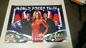 WORLD POKER TOUR PINBALL TRANSLITE STERN