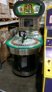 SUPER 21 TICKET REDEMPTION GAME CABINET PROJECT SKEEBALL INC. #1