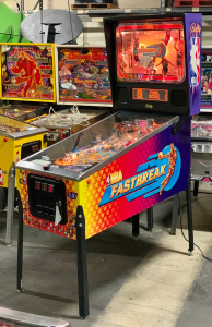 NBA FASTBREAK PINBALL MACHINE BALLY 1997