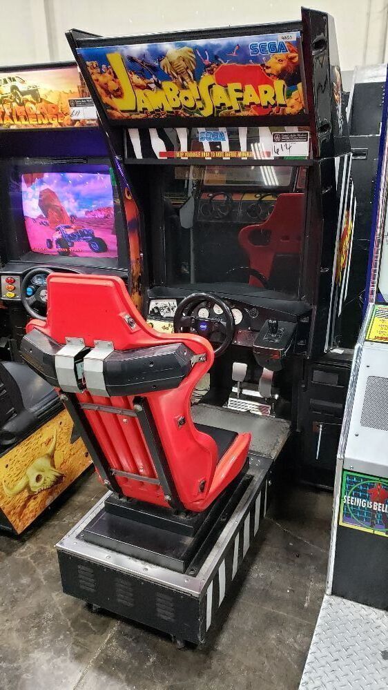 JAMBO SAFARI SITDOWN ARCADE GAME SEGA NAOMI #2 JAMBO SAFARI SITDOWN ARCADE GAME SEGA NAOMI #2