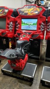 SUPER BIKES FAST & FURIOUS MOTORCYCLE RACING ARCADE GAME LCD