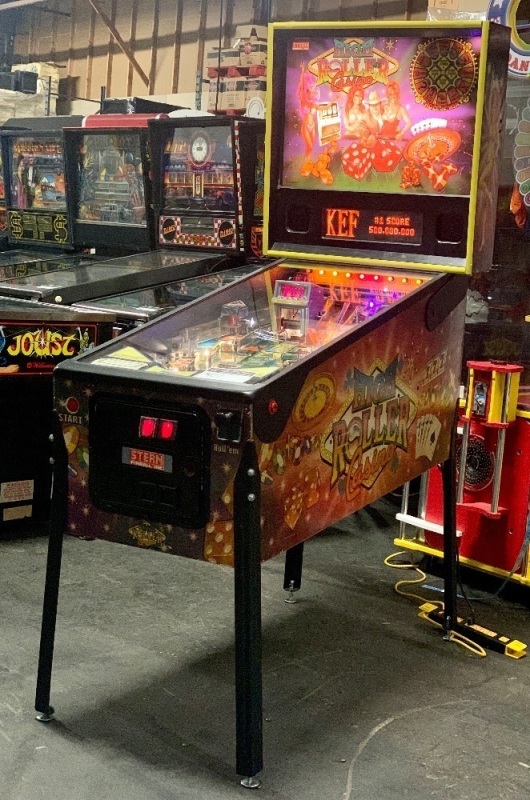 HIGH ROLLER CASINO PINBALL MACHINE STERN