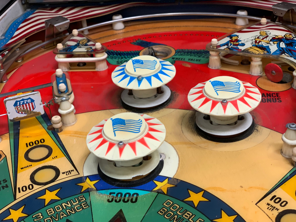 FREEDOM PINBALL PROJECT MACHINE BALLY 1976