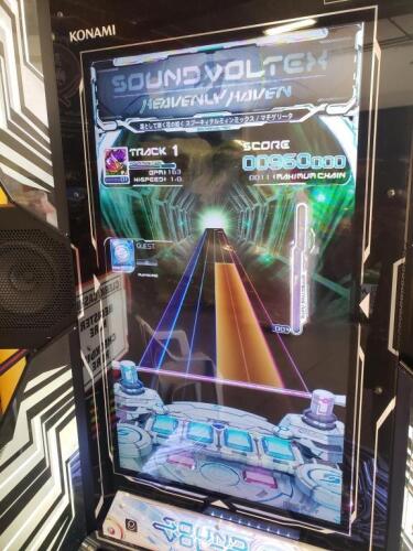 SOUND VOLTEX BOOTH KONAMI RYTHYM ARCADE GAME