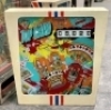 TOP CARD PINBALL BACK BOX & BACK GLASS ONLY GOTTLIEB 1974