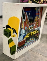 GETAWAY PINBALL BACK BOX & BACK GLASS ONLY 1977 ALLIED LEISURE - 2