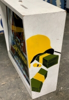 GETAWAY PINBALL BACK BOX & BACK GLASS ONLY 1977 ALLIED LEISURE - 3