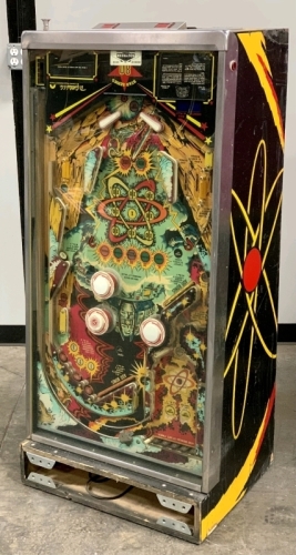 TIME LINE PINBALL PLAYFIELD & LOWER CABINET ONLY GOTTLIEB 1980