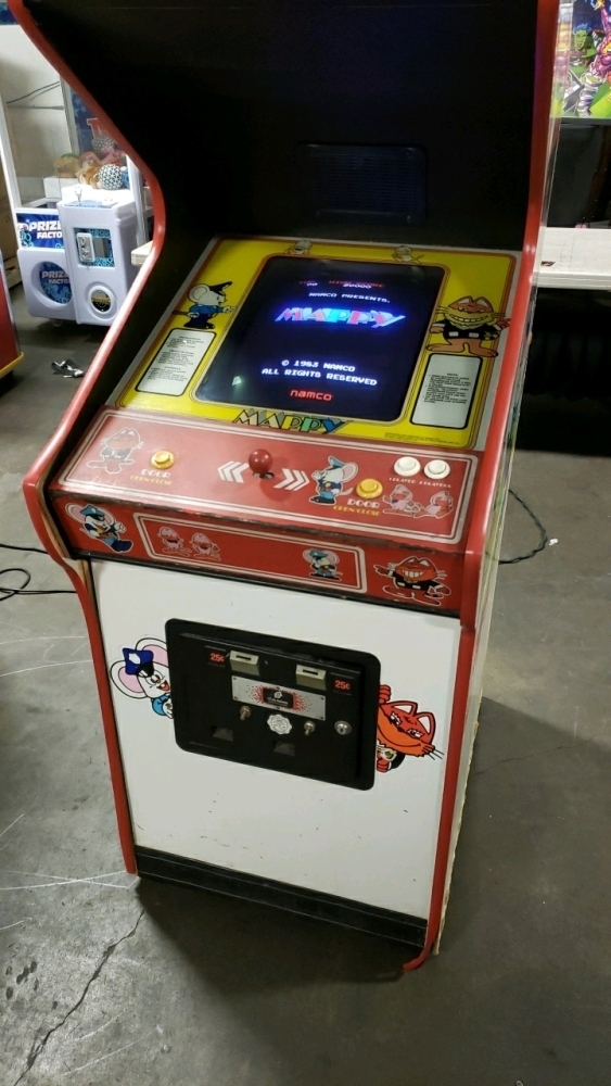 MAPPY ARCADE GAME BALLY MIDWAY ORIGINAL