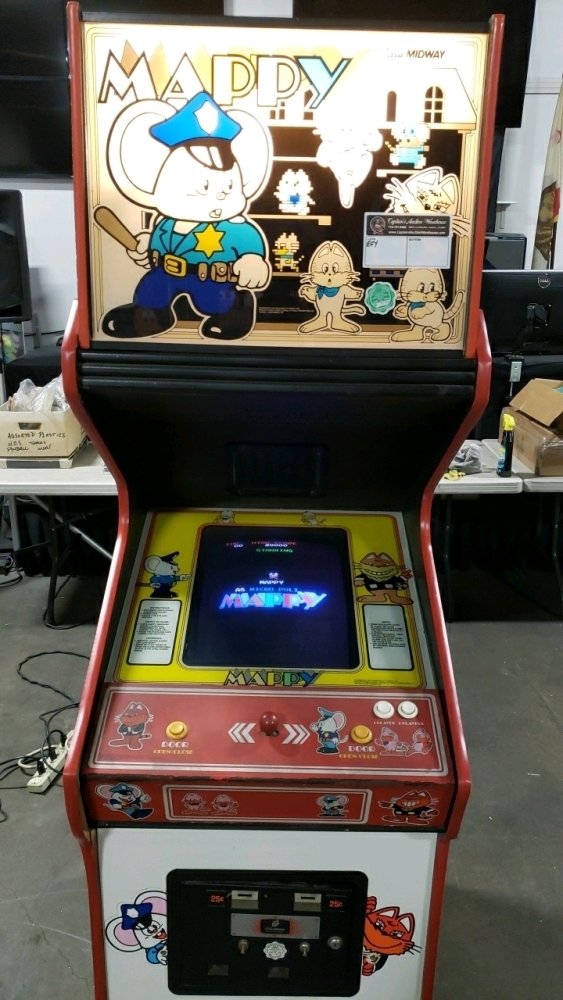 MAPPY ARCADE GAME BALLY MIDWAY ORIGINAL