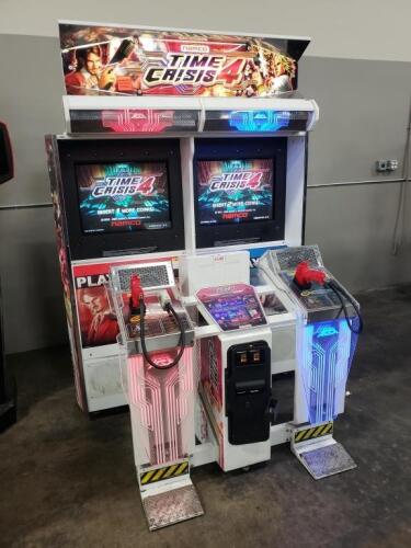 TIME CRISIS 4 TWIN SHOOTER ARCADE GAME NAMCO