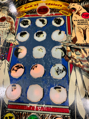FRONTIER PINBALL MACHINE CLASSIC BALLY 1980