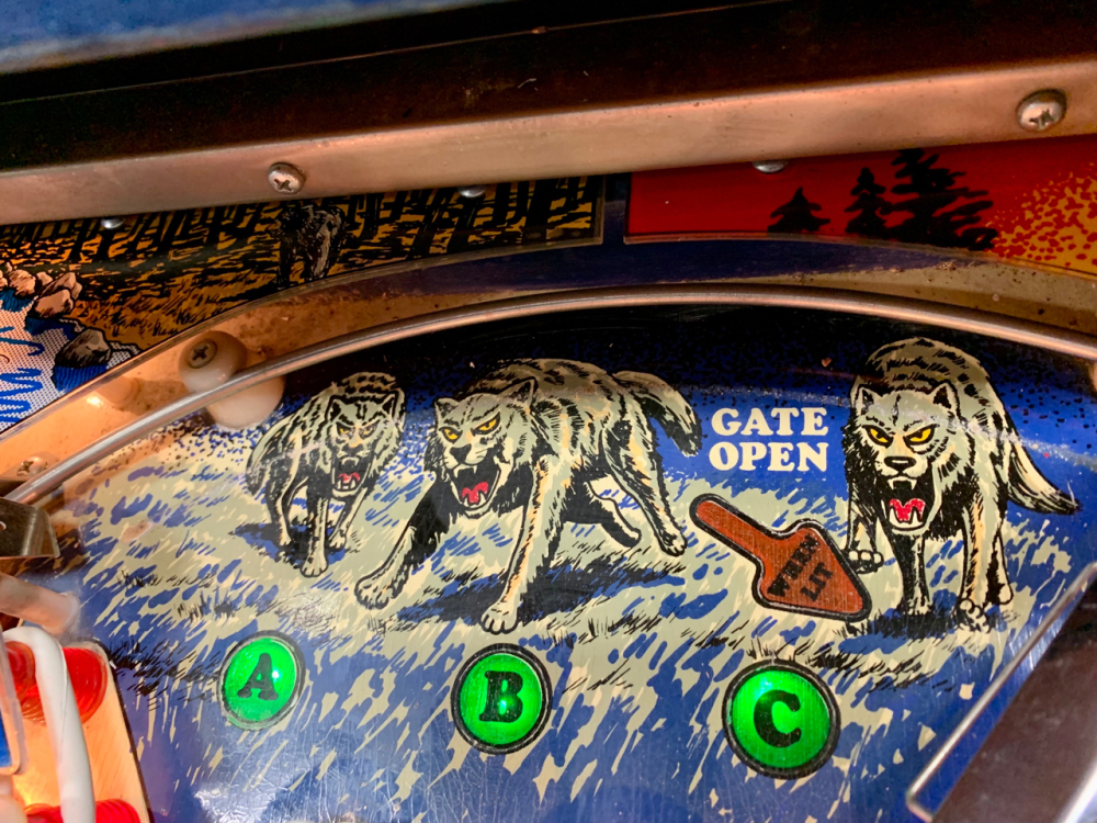 FRONTIER PINBALL MACHINE CLASSIC BALLY 1980