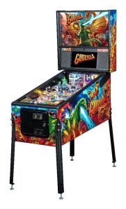 STERN PINBALL GODZILLA PREMIUM - FIGHTING ILLINI SIGNATURE EDITION 1 OF 2