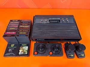 Atari 2600 “Darth Vader” Console + 18 Games