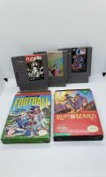 NES Console 5 Game Bundle Legacy of the Wizard NIB Opened and Others