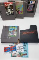 NES Console 5 Game Bundle Legacy of the Wizard NIB Opened and Others - 3