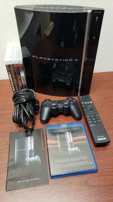 Sony Playstation 3 Console & Games Bundle