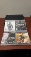 Sony PS3 System Console & Warfare Games Bundle - 2