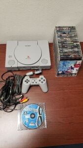 Sony PlayStation Console Bundle w/ 21 Games