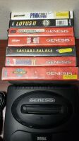 Sega Genesis Console + 7 games Bundle - 2