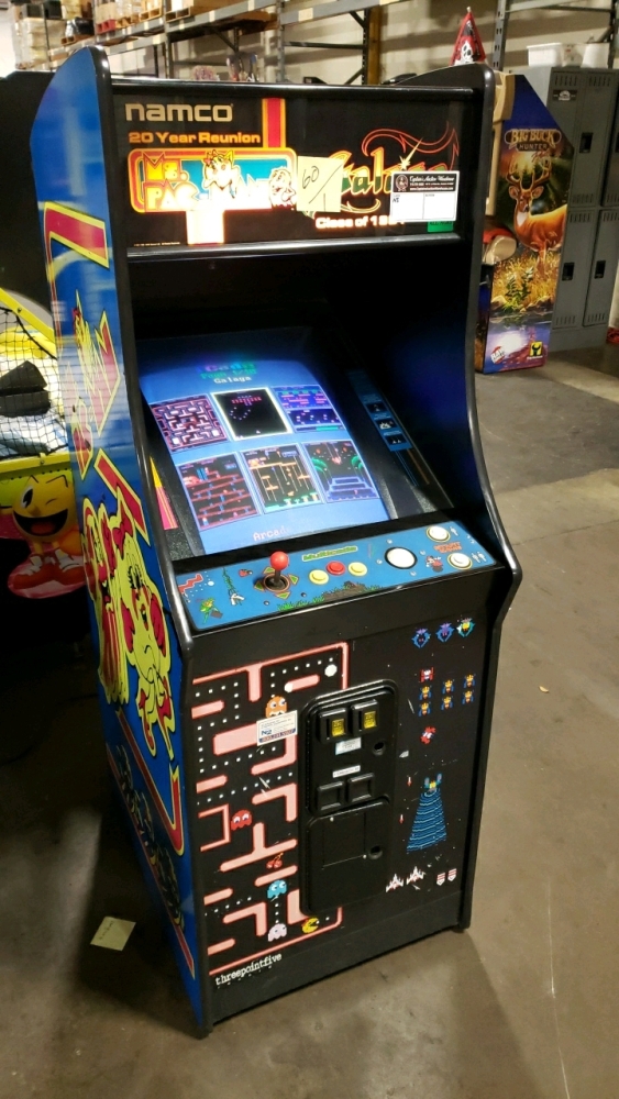 MULTICADE UPRIGHT ARCADE GAME NAMCO CRT CLASS OF 81 CABINET