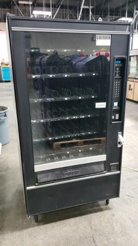 CRANE NATIONAL VENDORS MOD. 157 SPIRAL SNACK VENDING MACHINE FULL SIZE