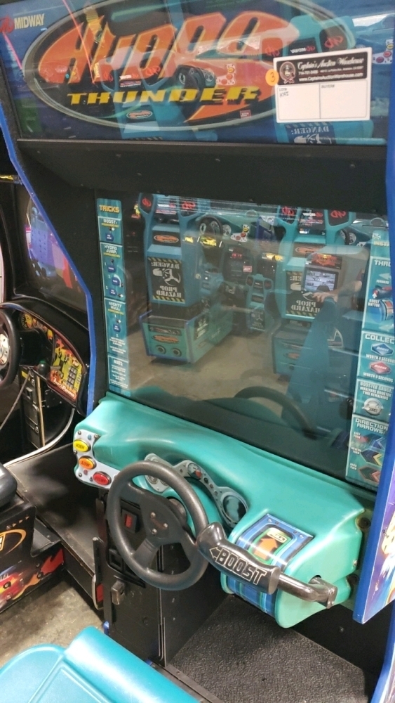 HYDRO THUNDER BOAT RACING ARCADE GAME MIDWAY #3