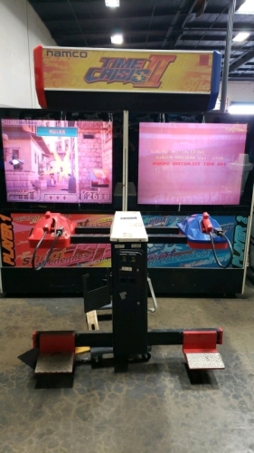 TIME CRISIS 2 TWIN 50" SHOOTER ARCADE GAME NAMCO