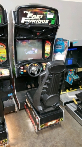 FAST & FURIOUS SITDOWN RACING ARCADE GAME #1