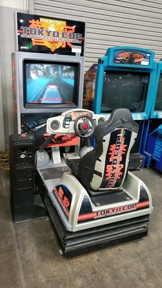TOKYO COP DELUXE MOTION SITDOWN ARCADE GAME GAELCO
