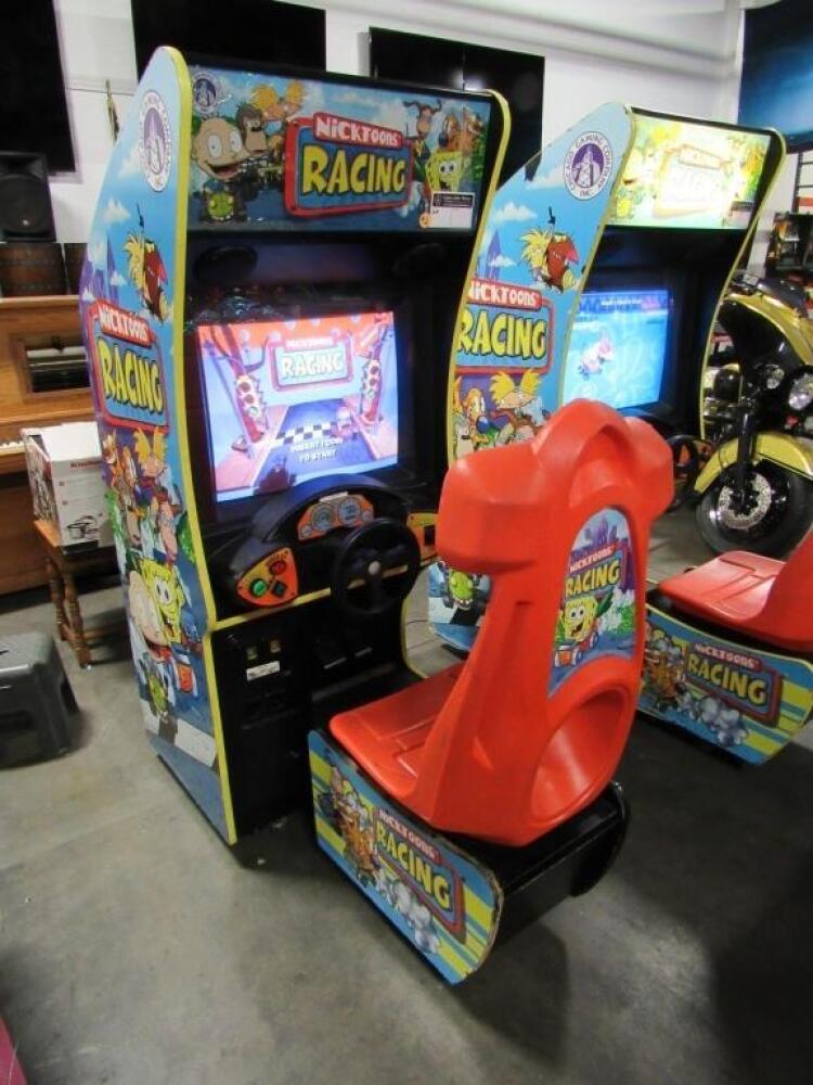NICKTOONS RACING SITDOWN ARCADE GAME #2