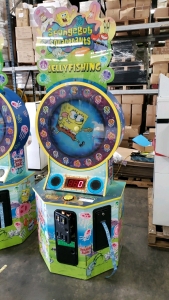 SPONGEBOB JELLY FISHING TICKET REDEMPTION GAME SEGA #1