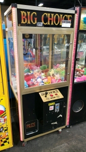 BIG CHOICE PLUSH CLAW CRANE MACHINE