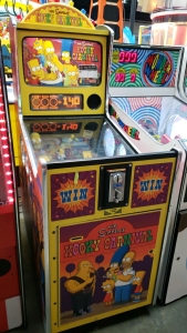 KOOKY CARNIVAL THE SIMPSONS TICKET REDEMPTION GAME