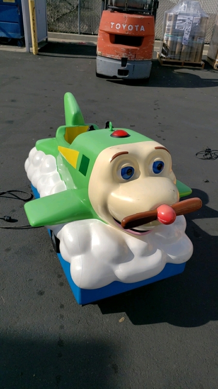 KIDDIE RIDE JJ THE JET PLANE AIRPLANE CHARACTER