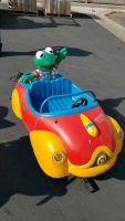 KIDDIE RIDE KERMIT THE FROG jr THE MUPPETS CAR RIDE