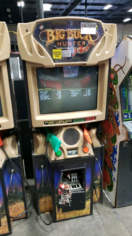 BIG BUCK HUNTER PRO SHOOTER ARCADE GAME RAW THRILLS